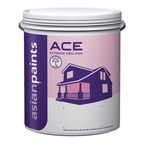 Asian Paints Ace Exterior Emulsion, 20 ltr, Pack Size: 20Ltrs