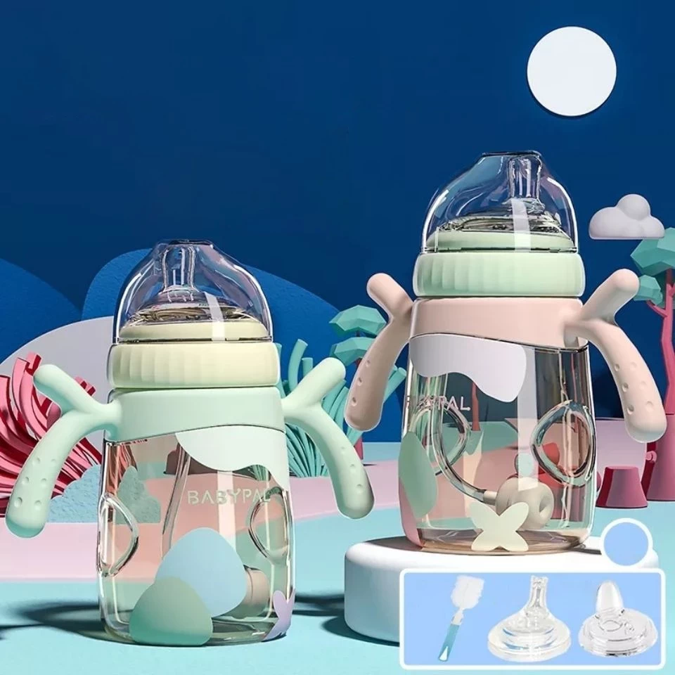 Baby Milk Bottle Nursing Nipple Silicone Pacifier Newborn Water Cup Feeding Kids Nursing Care Feeding Milk Pp Bottles Babycare Baby Milk Bottle Nursing Nipple Silicone Pacifier Newborn Water Cup Feedi