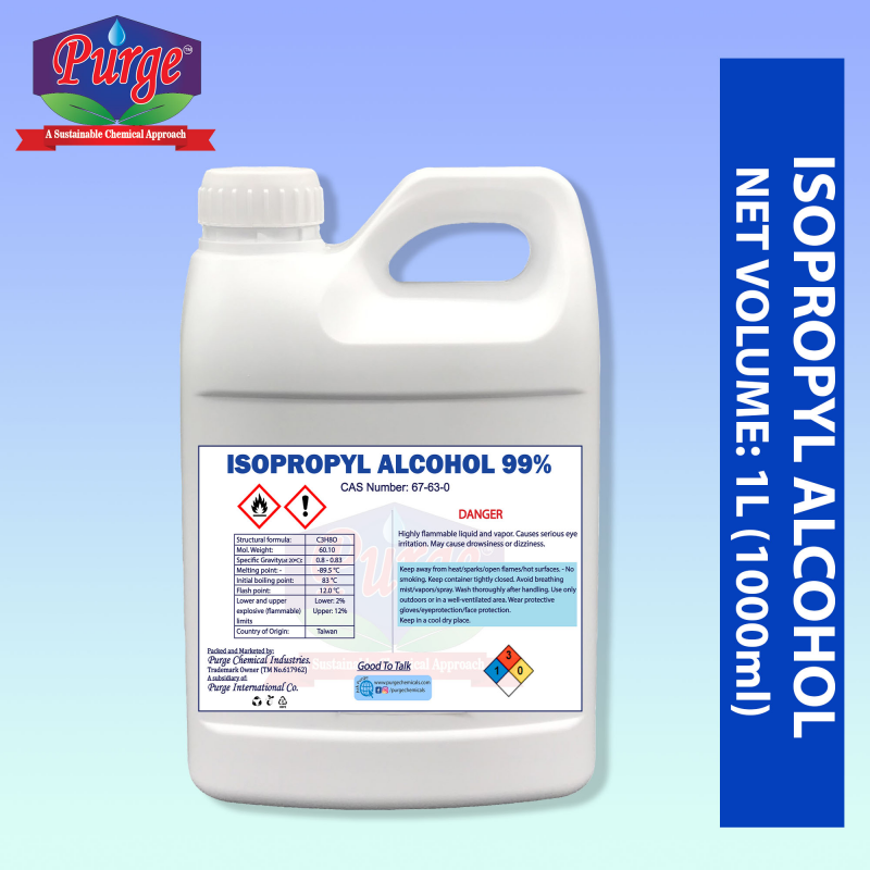 Purge Turpentine Oil 1000ml - White Spirit - Mineral Spirit - Paint Solvent - Insecticide Solvent