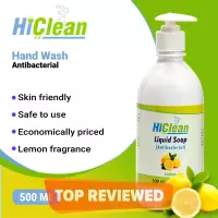 HiClean Antibacterial Liquid Soap (Lemon) - 500ml